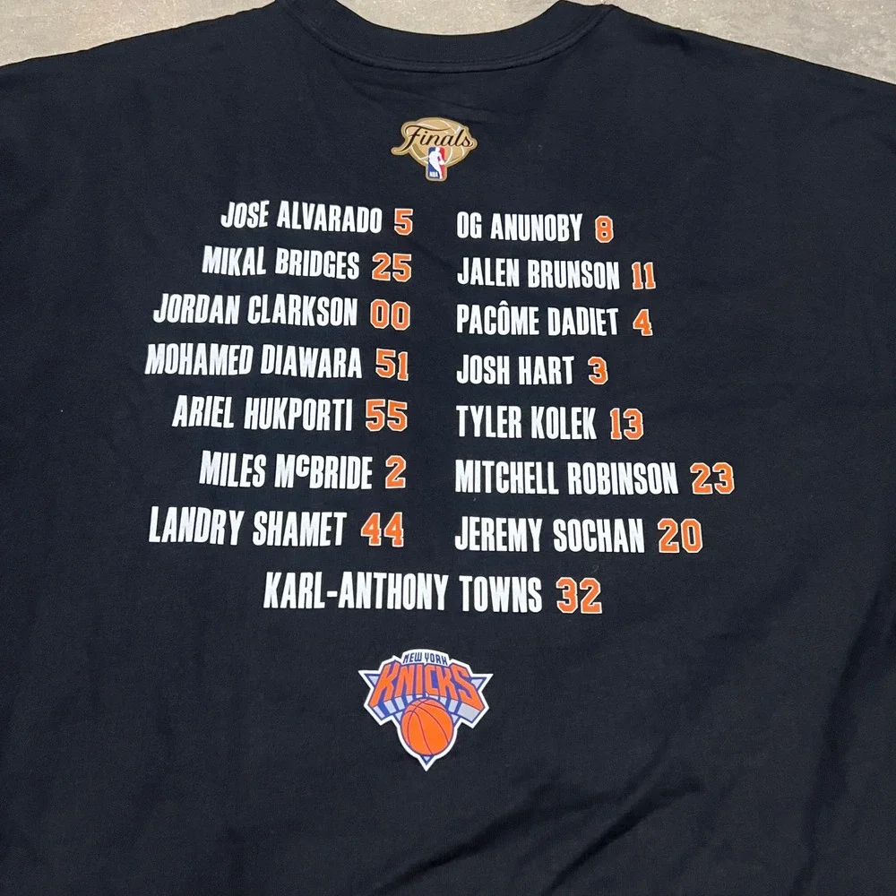 Nike New York Knicks NBA Finals 2026 Always Knicks T-Shirt Black XL IM4873-010